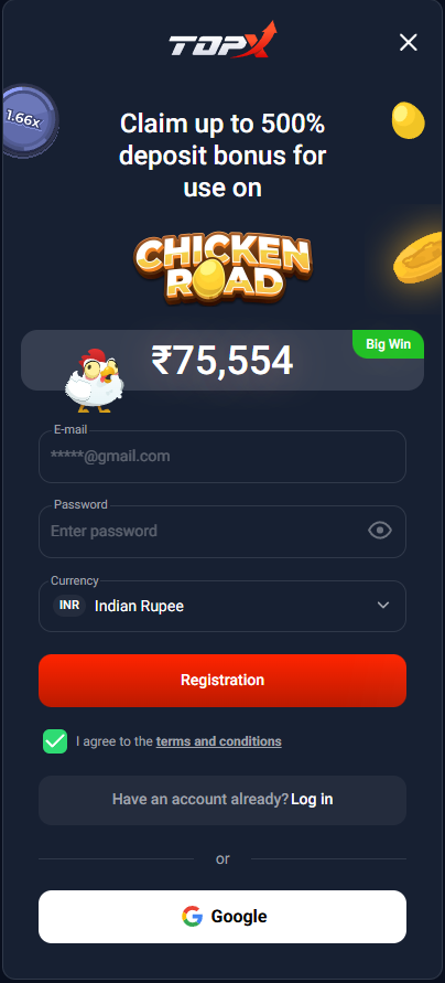 TopX3 bonus offer